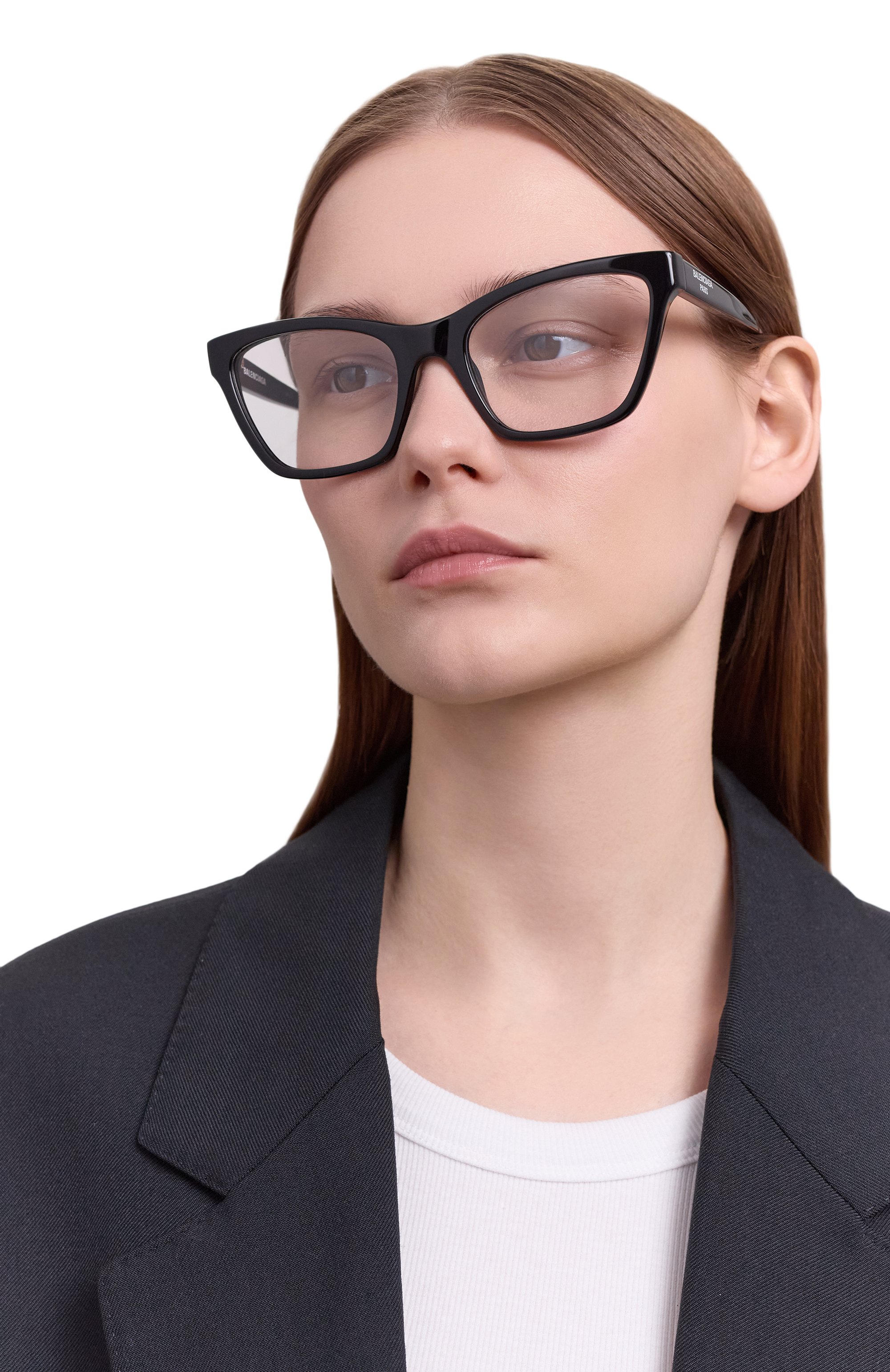 Оправа BALENCIAGA черного цвета по цене 25700 руб., арт. BB0440 001, фото 2 Оправа BALENCIAGA, арт. BB0440 001, фото 2