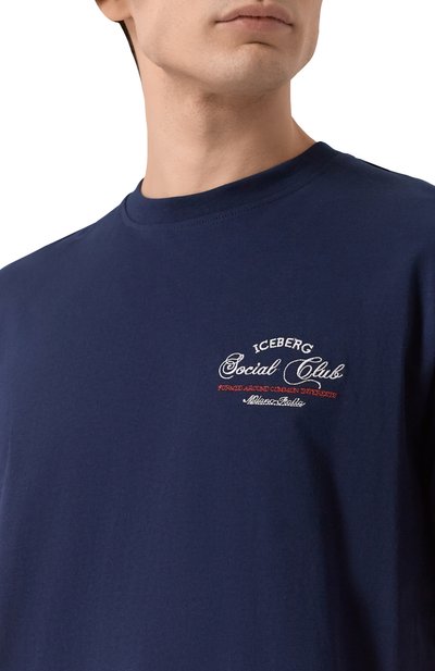Хлопковая футболка ICEBERG, арт. F020/6325, фото 5