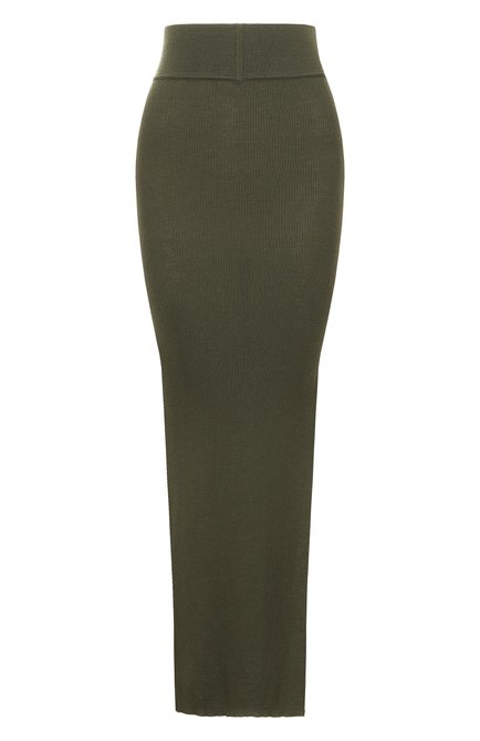 Женская шерстяная юбка RICK OWENS, арт. RP02E4619/RIBM