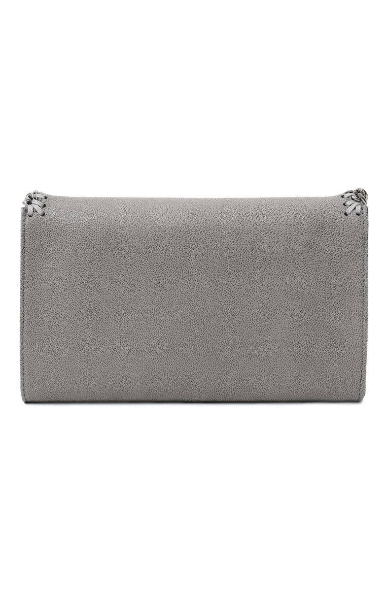 Женская сумка falabella mini STELLA MCCARTNEY светло-серого цвета, арт. 581238/W9132 | Фото 6 (Материал: Текстиль; Размер: mini; Ремень/цепочка: На ремешке; Сумки-технические: Сумки �через плечо)