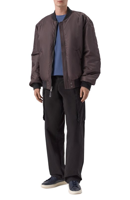 Хлопковая  футболка BOSS 50452680 Синий  50452680 Фото 2