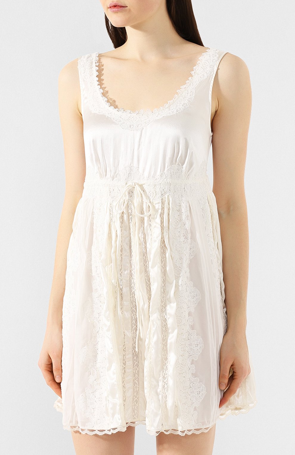 Атласное платье ERMANNO ERMANNO SCERVINO, арт. 44 T AB41 RGS, фото 3