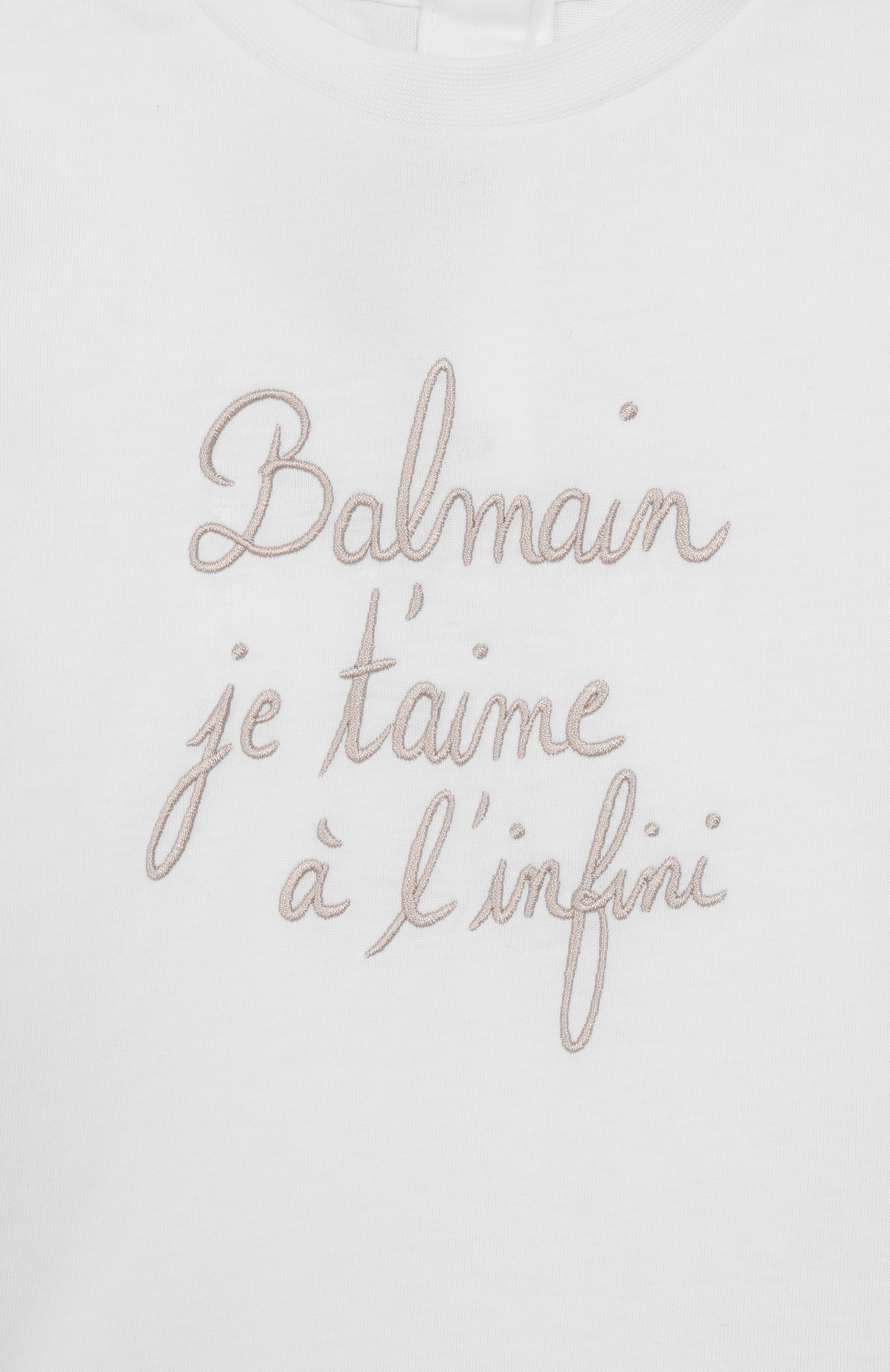 Хлопковая футболка BALMAIN, арт. BX8621, фото 3