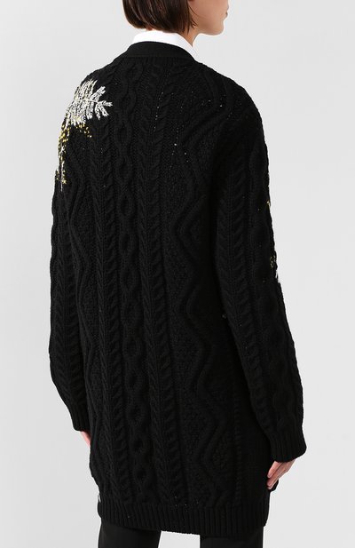 Шерстяной кардиган VALENTINO, арт. RB3KH00BUBI, фото 4