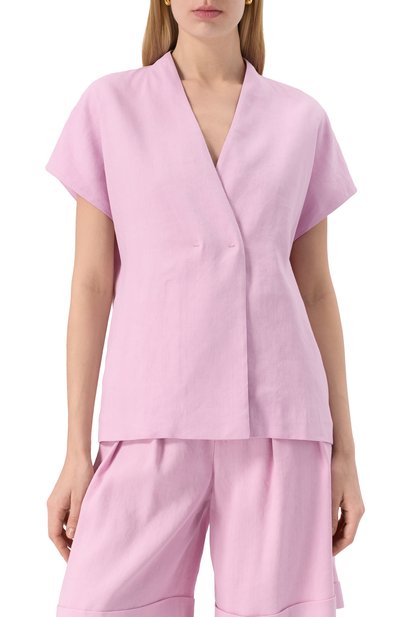 Жилет изо льна и вискозы LORENA ANTONIAZZI, арт. E2534GI08A/3347, фото 3