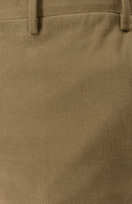 Хлопковые брюки Corneliani 944B01-9418503 Хаки  944B01-9418503 Фото 6