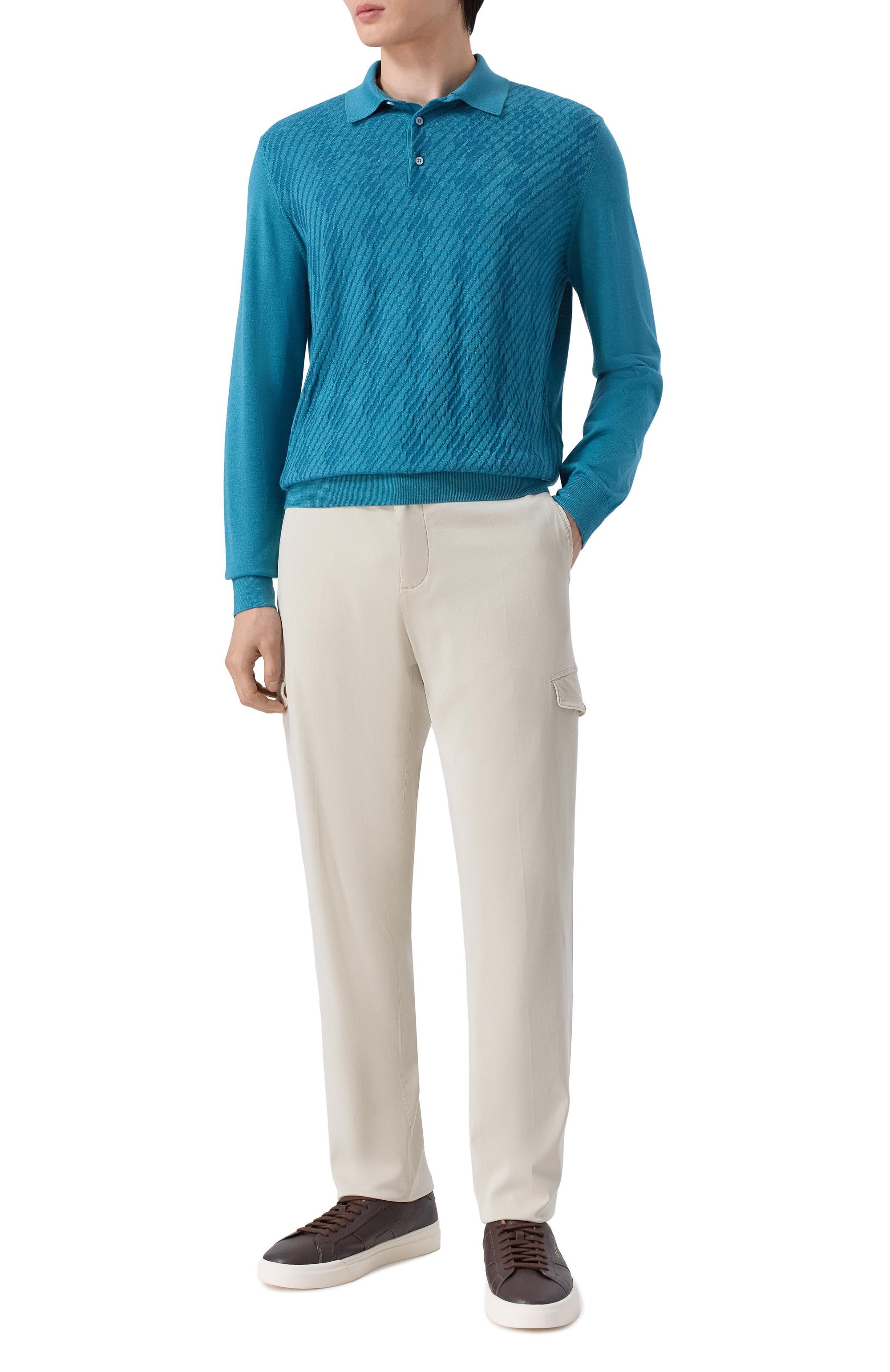 Поло из кашемира и шелка STEFANO RICCI, арт. K808099P03/F25476_001, фото 2