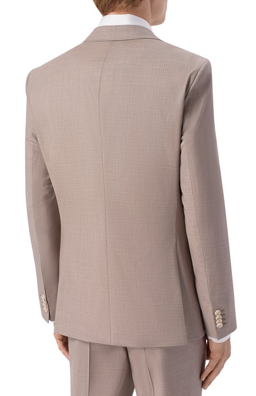Шерстяной костюм BOSS 50561825 Бежевый  50561825 Фото 3