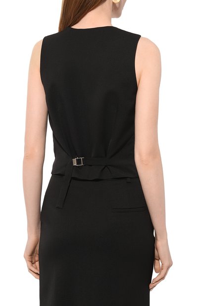 Жилет BEATRICE .B черного цвета по цене 27700 руб., арт. 24FA9062/TWILL, фото 4 Жилет BEATRICE .B, арт. 24FA9062/TWILL, фото 4