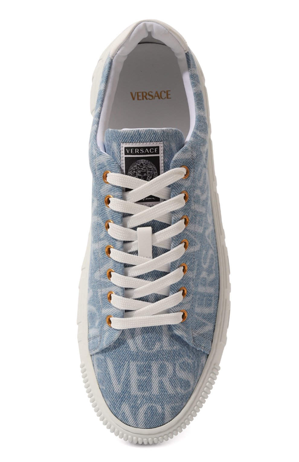 Текстильные кеды medusa VERSACE, арт. DSU8404/1A08271, фото 6