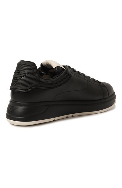 Кожаные кеды EMPORIO ARMANI, арт. X4X264/XN001, фото 5