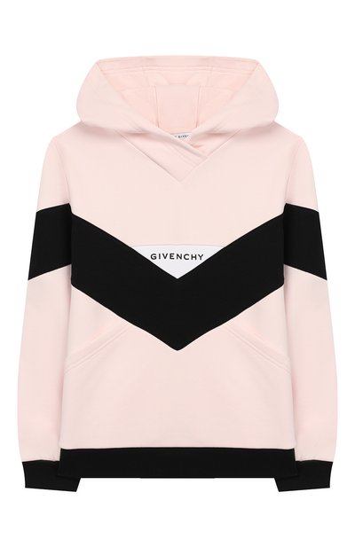 Хлопковое худи GIVENCHY розового цвета по цене 21200 руб., арт. H15141, фото 1 Хлопковое худи GIVENCHY, арт. H15141, фото 1