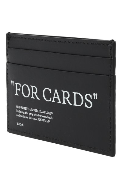 Кожаный футляр для кредитных карт OFF-WHITE, арт. 0MND067C99LEA001, фото 3