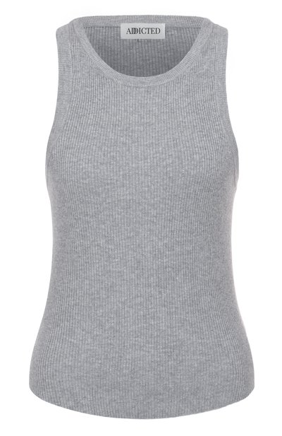 Женская майка из хлопка и кашемира ADDICTED, арт. MK911C