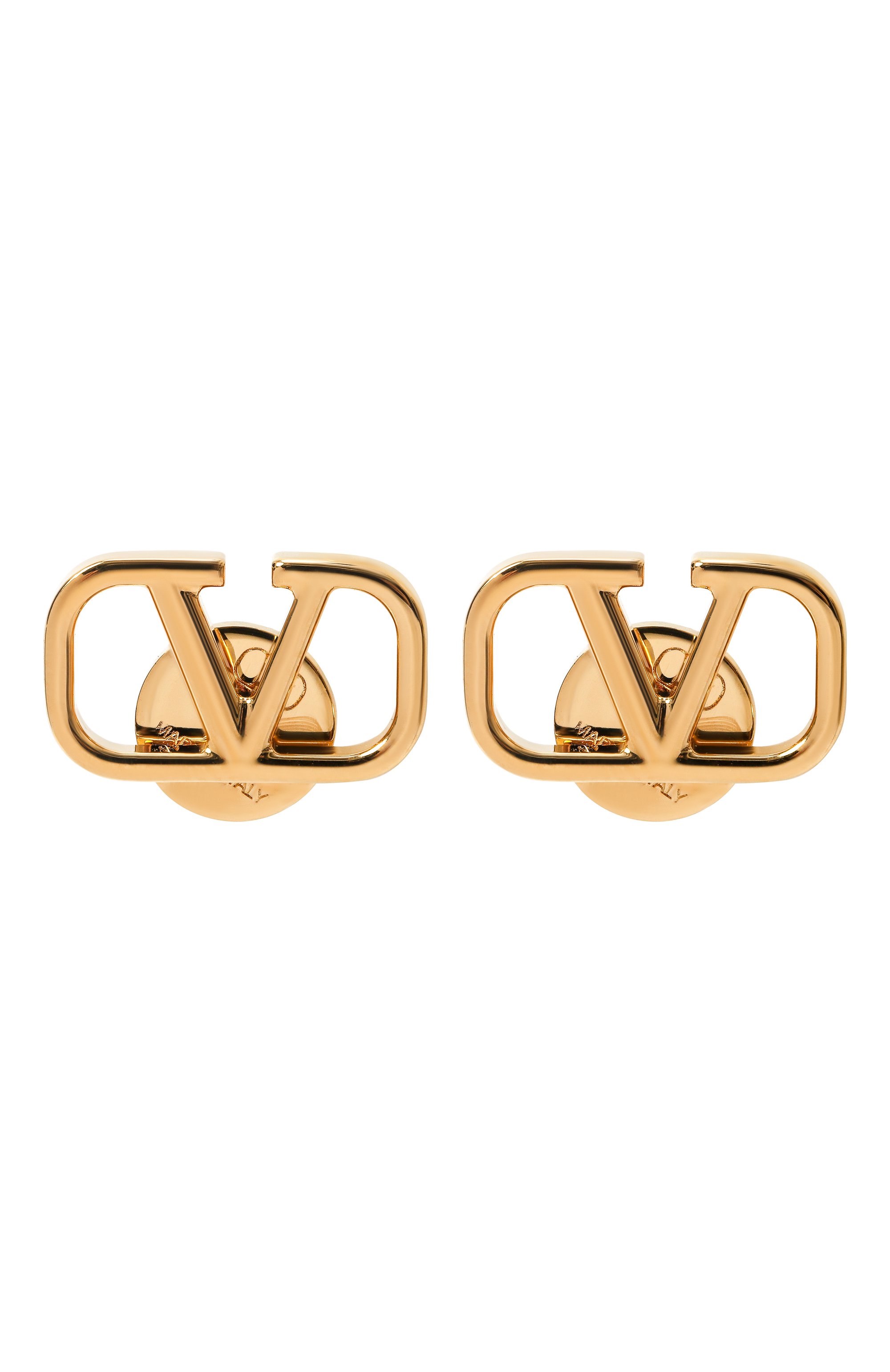 Серьги VALENTINO золотого цвета по цене 35850 руб., арт. 5W2J0G76/MET, фото 1 Серьги VALENTINO, арт. 5W2J0G76/MET, фото 1