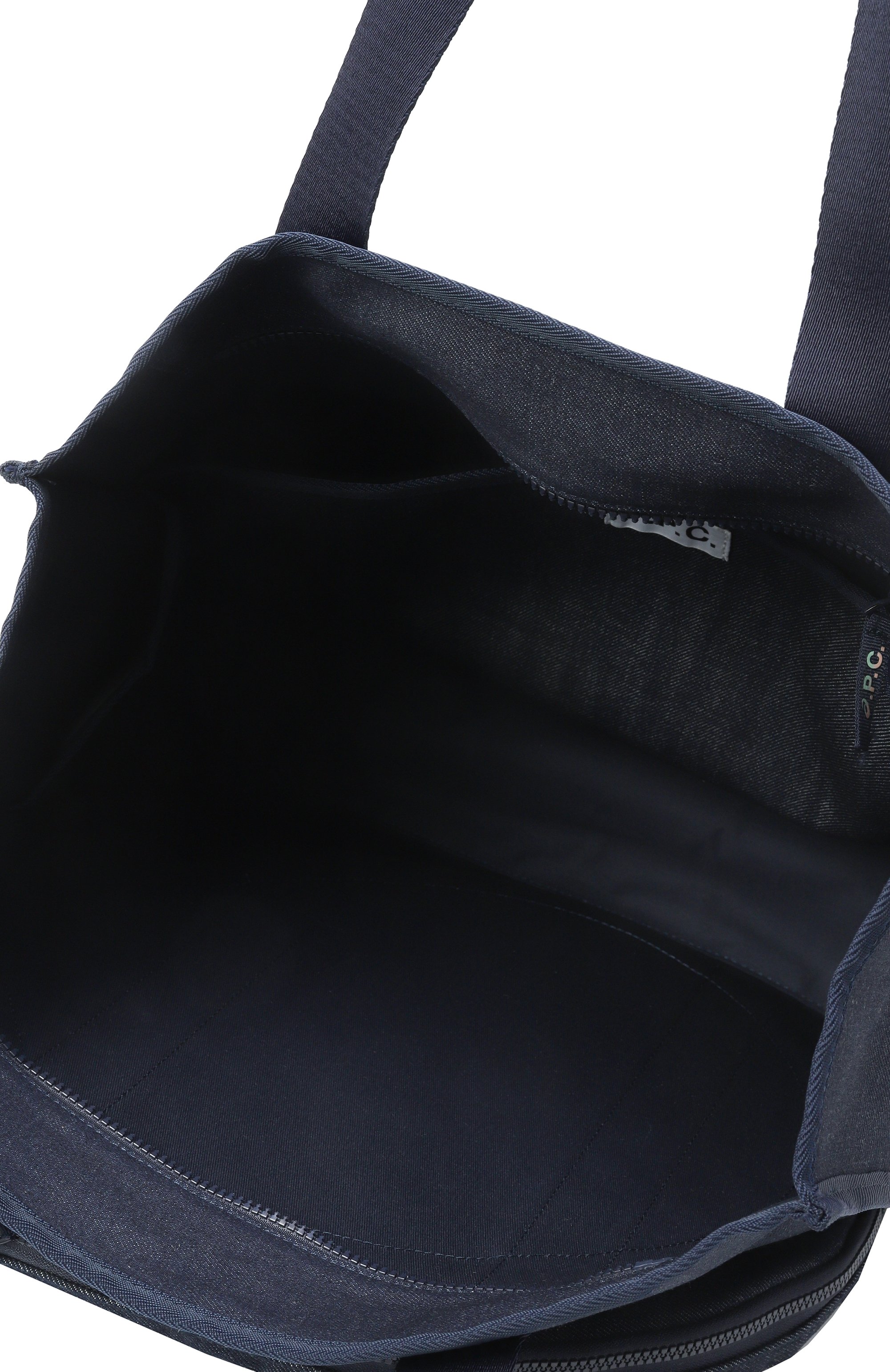 Сумка raquette a.p.c. x asics A.P.C. синего цвета по цене 31700 руб., арт. C0HEV-M61979, фото 5 Сумка raquette a.p.c. x asics A.P.C., арт. C0HEV-M61979, фото 5