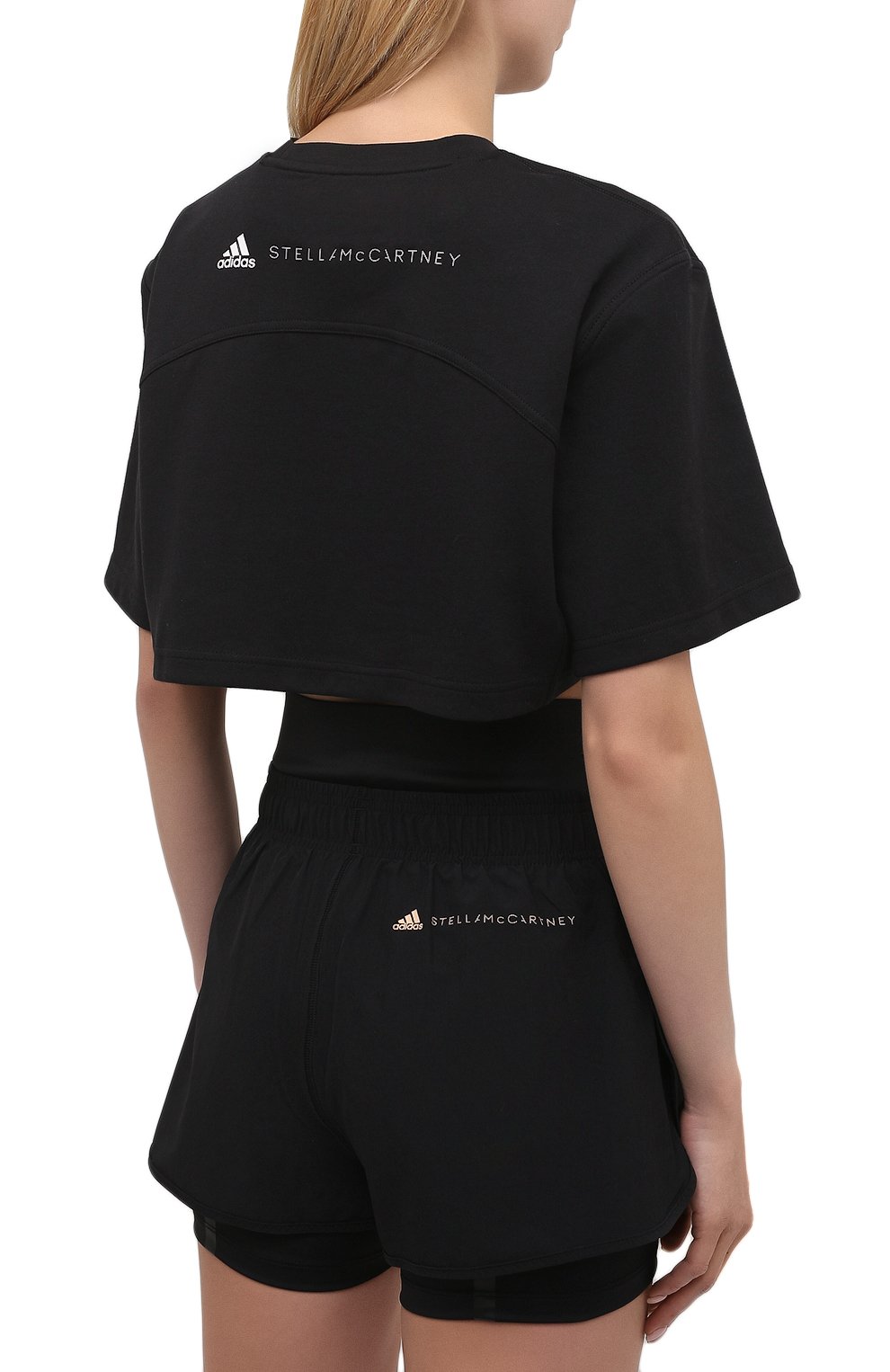 Хлопковая футболка ADIDAS BY STELLA MCCARTNEY, арт. GL7340, фото 4