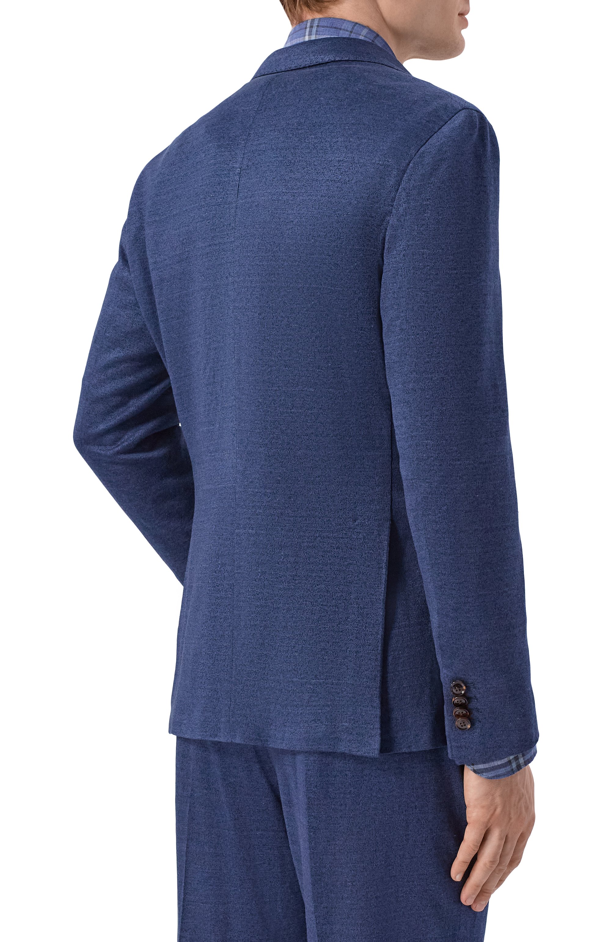 Пиджак изо льна и хлопка ANDREA CAMPAGNA, арт. BIELLA/MULTILIN0 17717, фото 4