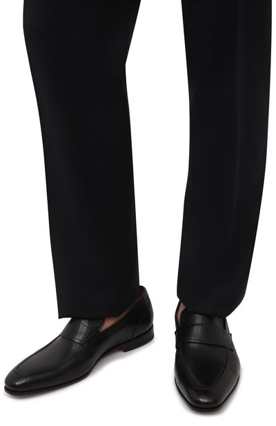 Кожаные лоферы SANTONI, арт. MCLG16451SA3BUSHN01, фото 3