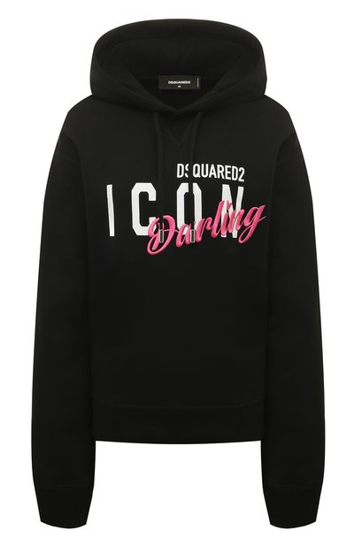 Женский хлопковое худи DSQUARED2, арт. S80GU0097/S25516