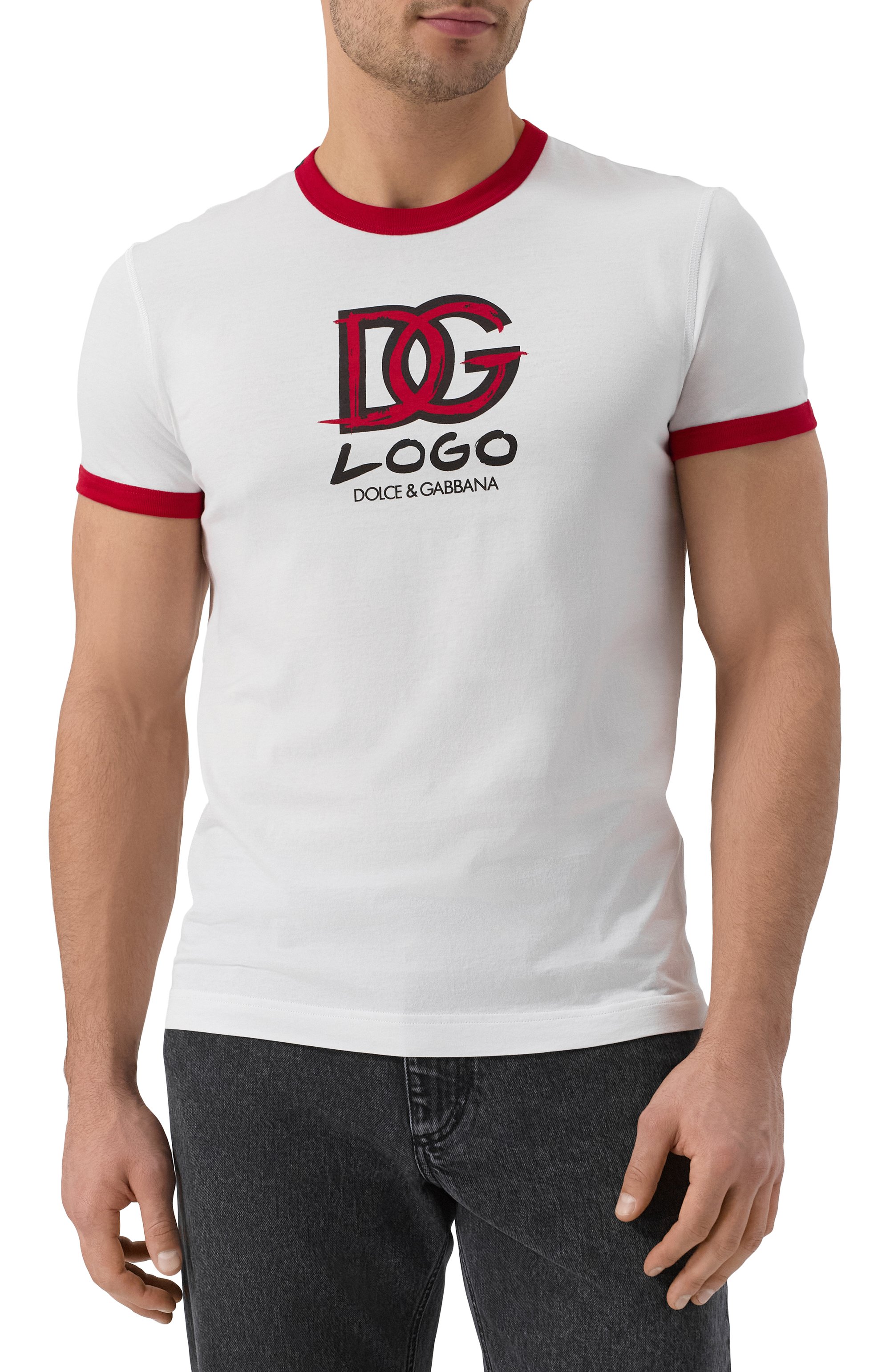 Хлопковая футболка DOLCE & GABBANA, арт. G8PV1T/G704X, фото 3