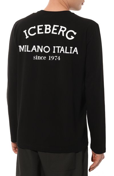 Хлопковый лонгслив ICEBERG, арт. F041/6318, фото 4