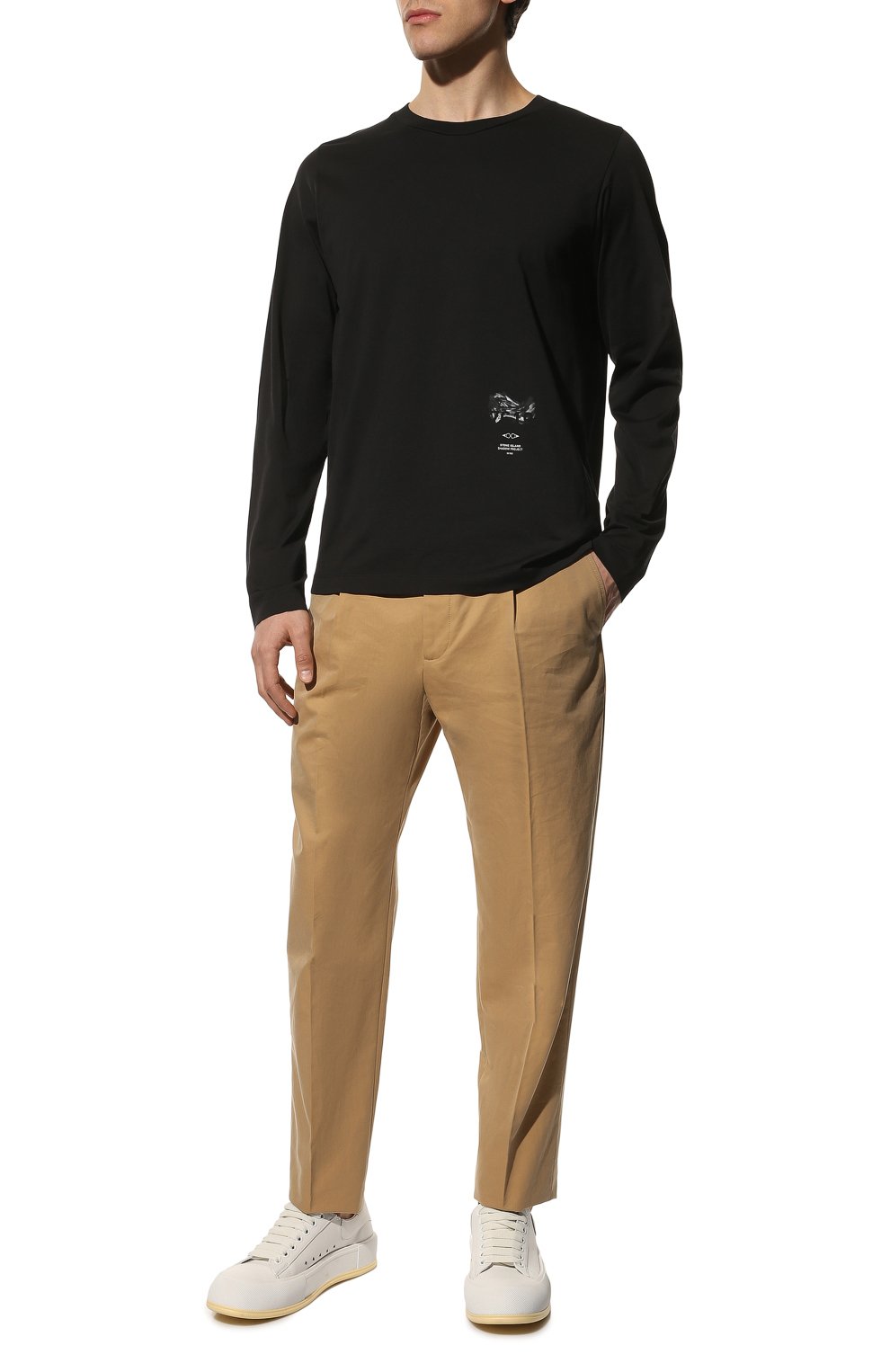 Хлопковый лонгслив STONE ISLAND SHADOW PROJECT, арт. 76192021B, фото 2