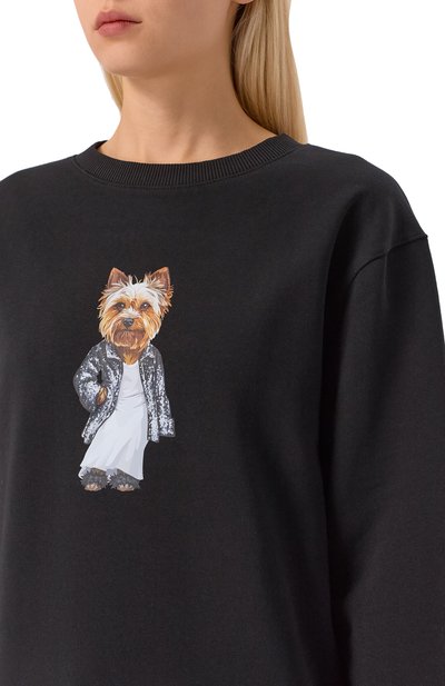 Хлопковый свитшот FLASHIN, арт. FS25SDOY, фото 5