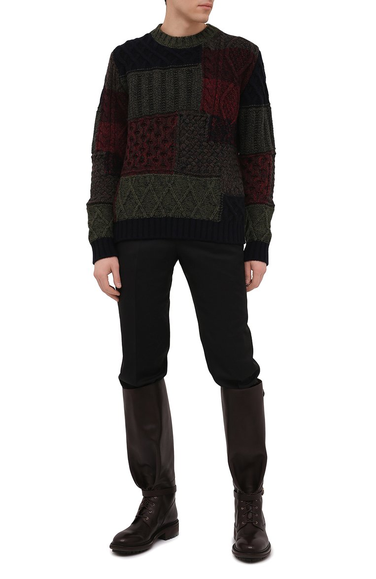 Кожаные сапоги RALPH LAUREN, арт. 815857972, фото 2