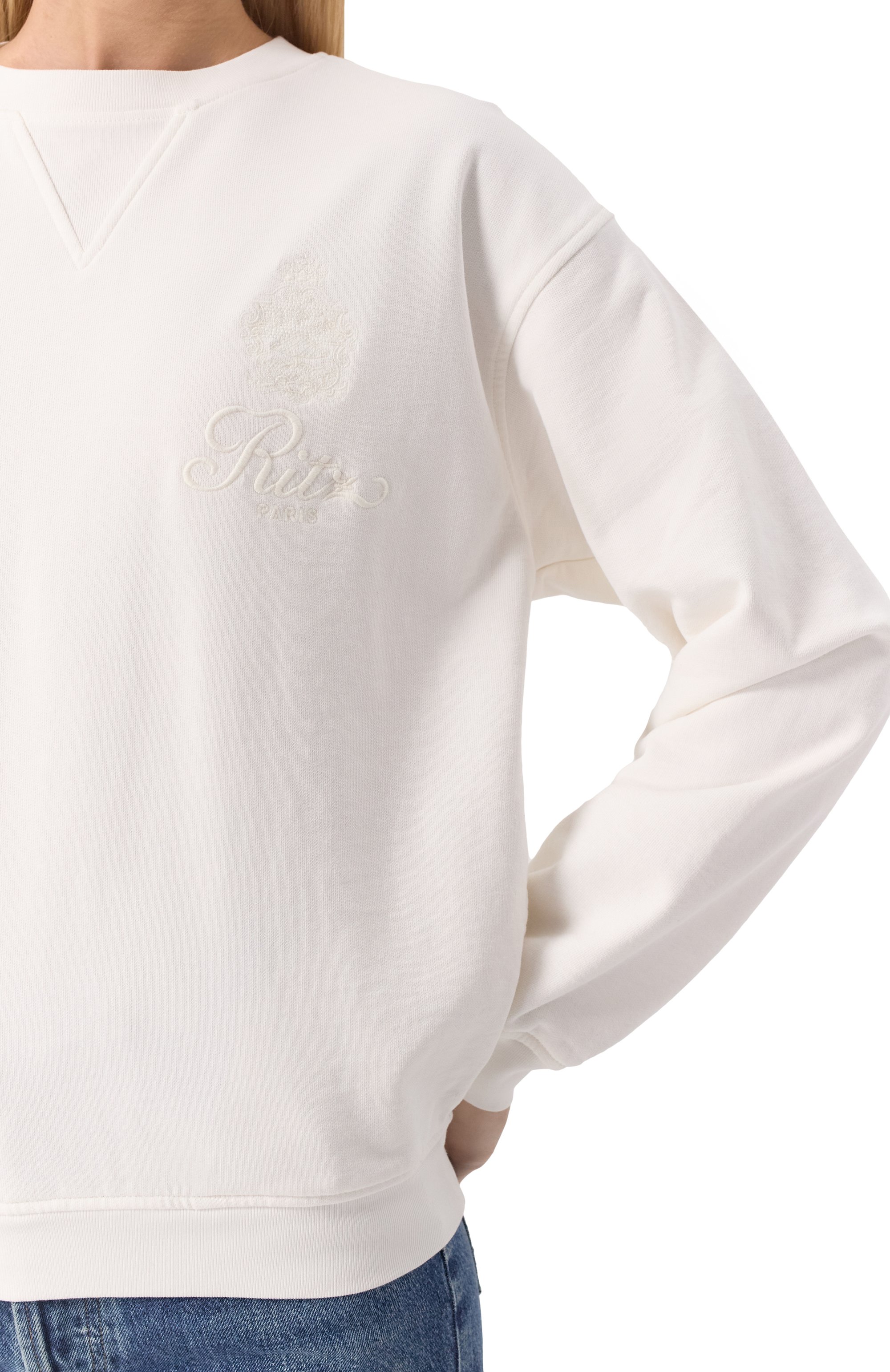 Хлопковый свитшот frame x ritz paris FRAME DENIM, арт. MP25JSS006, фото 2