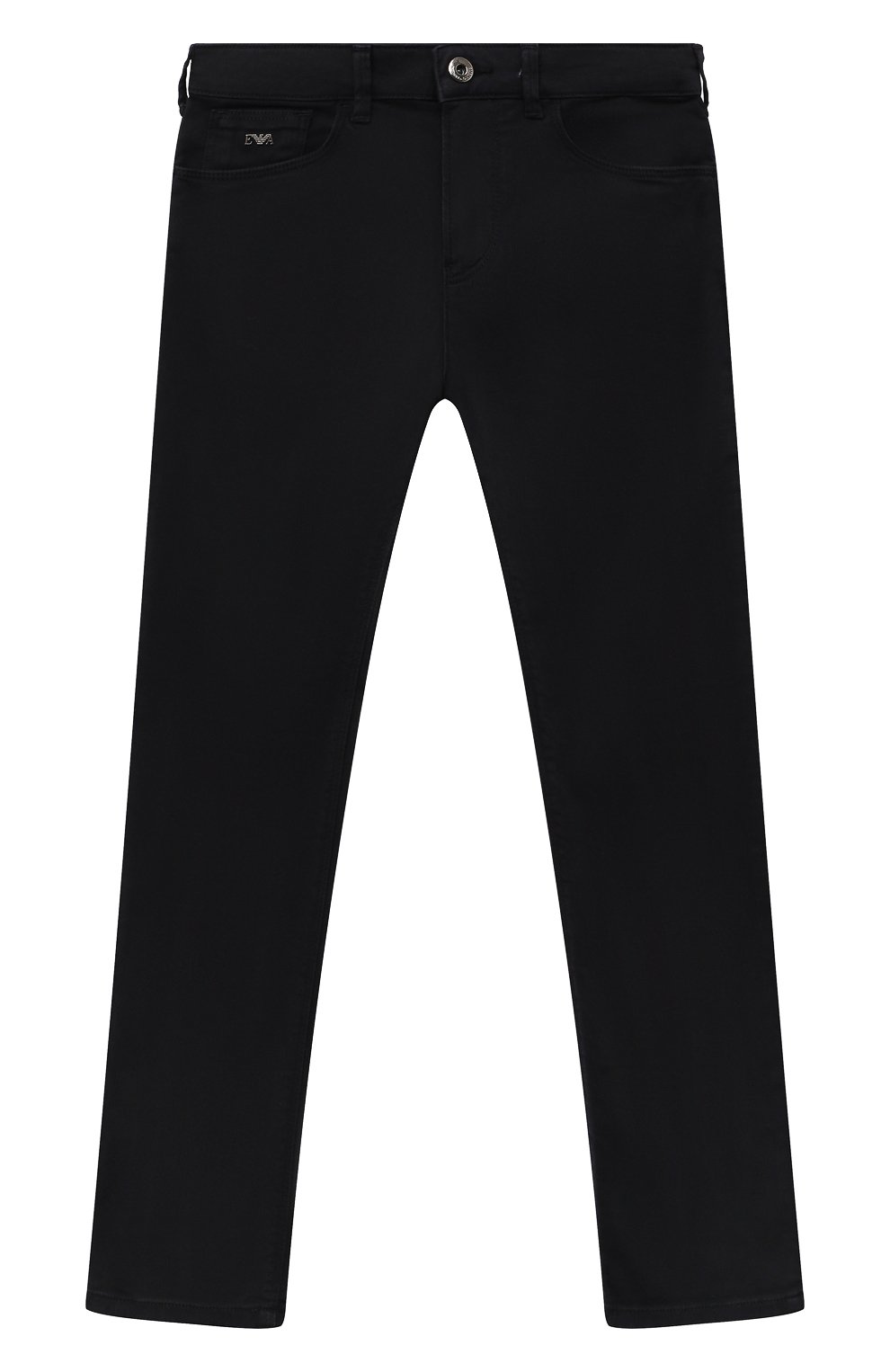 Джинсы EMPORIO ARMANI темно-синего цвета по цене 18500 руб., арт. 8N4J06/4N7AZ, фото 1 Джинсы EMPORIO ARMANI, арт. 8N4J06/4N7AZ, фото 1