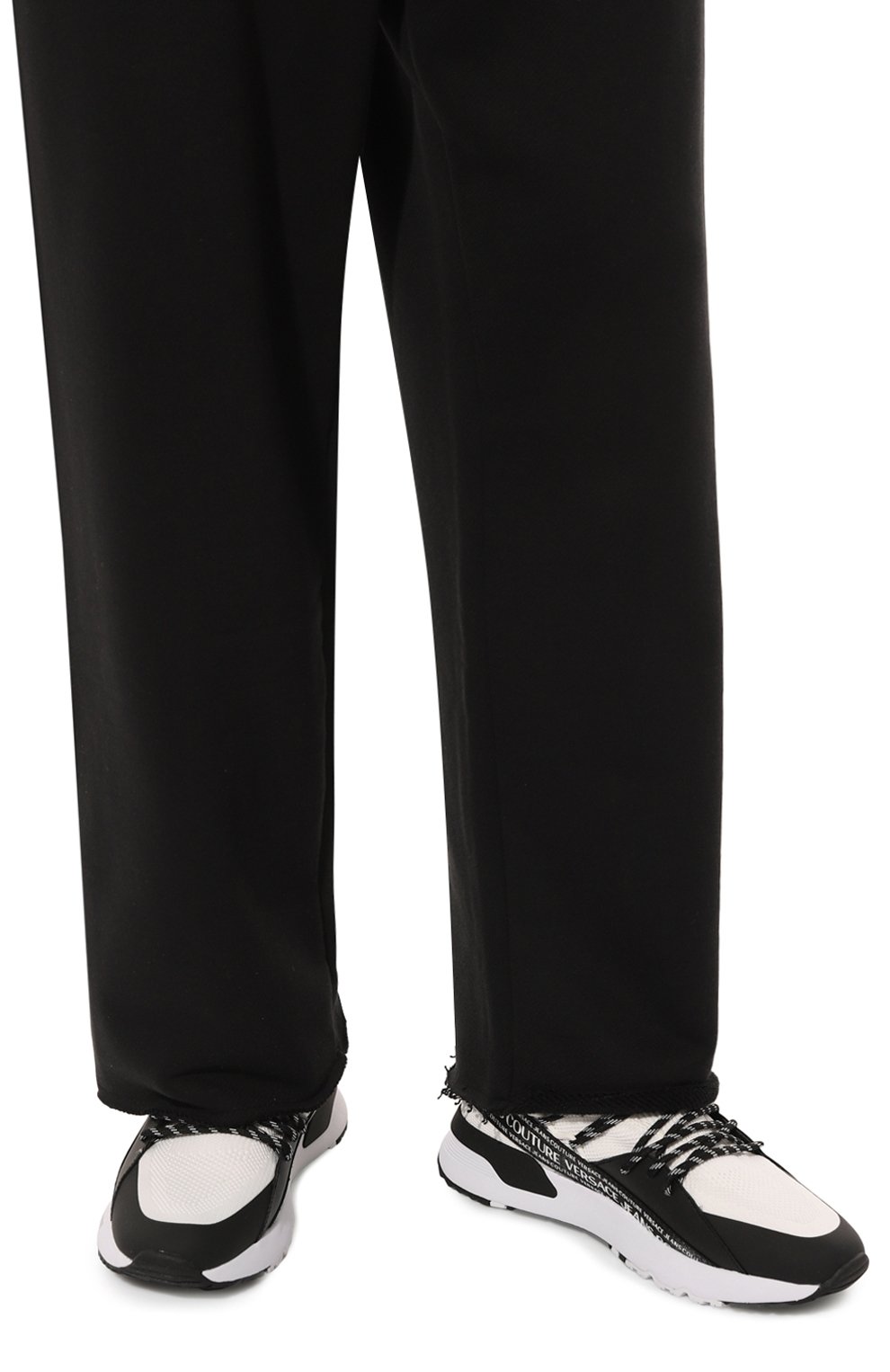 Комбинированные кроссовки VERSACE JEANS COUTURE, арт. 76YA3SA3/ZS446, фото 3