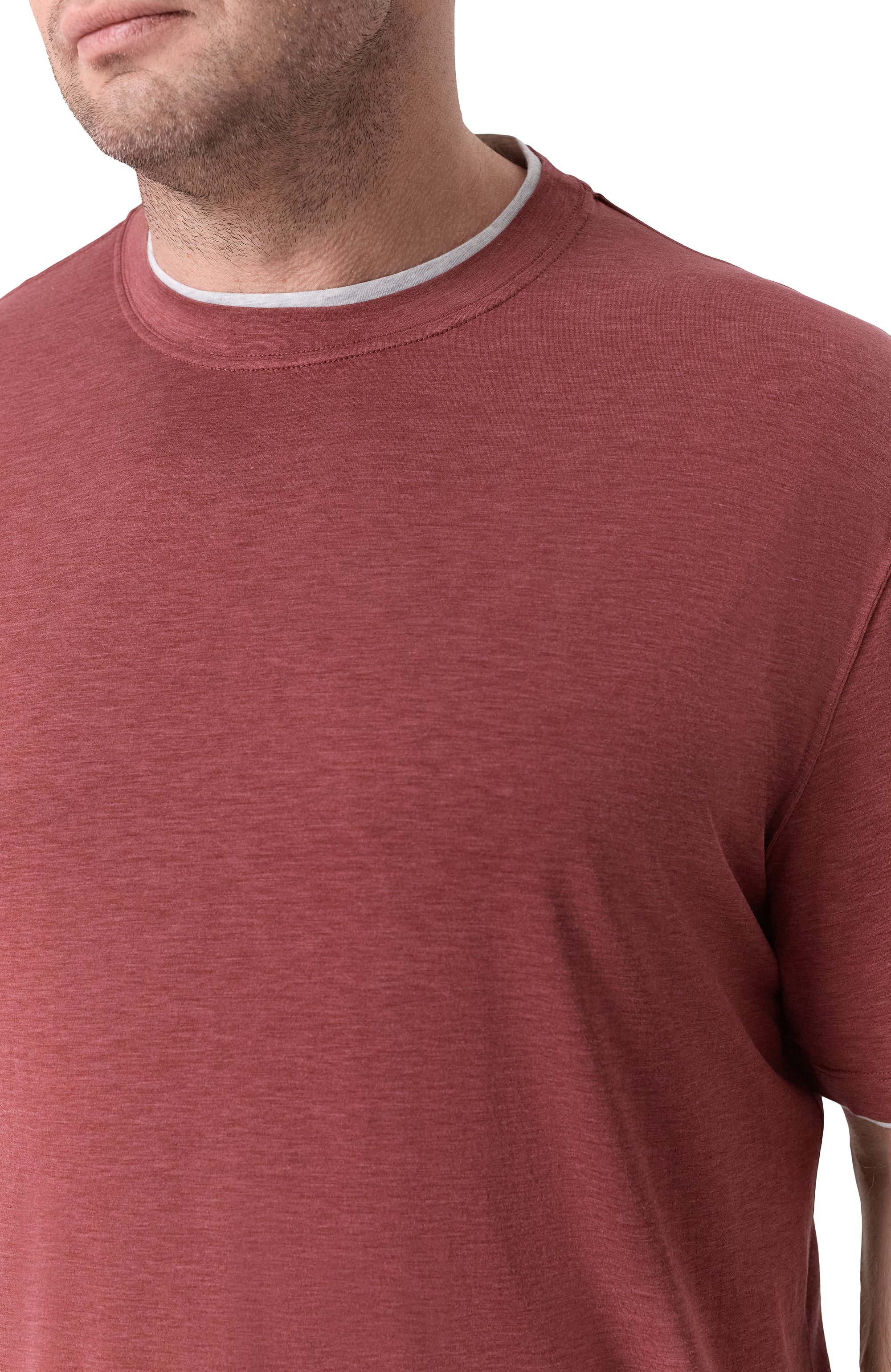 Футболка из шелка и хлопка BRUNELLO CUCINELLI, арт. MR8337427, фото 5