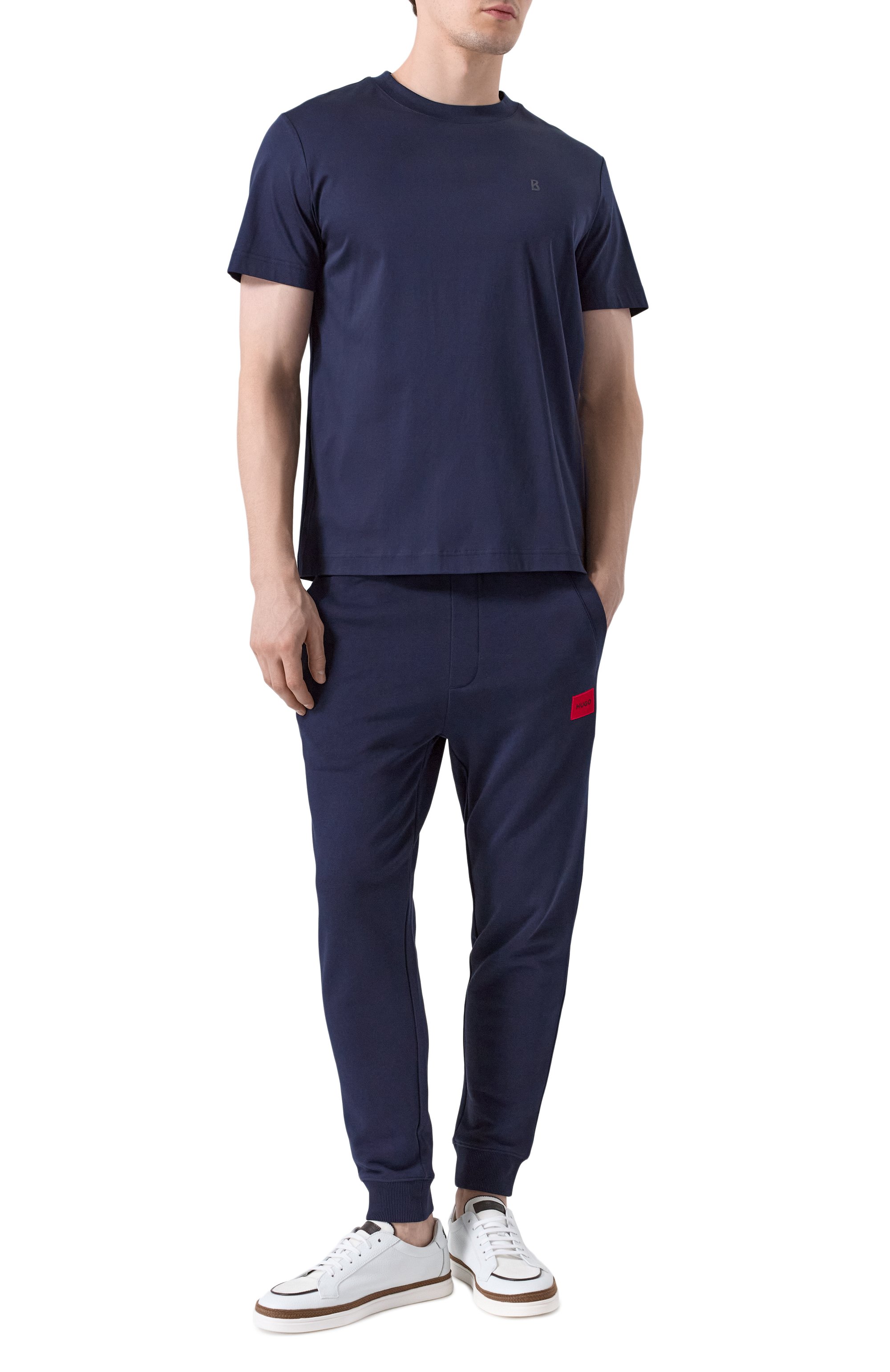 Хлопковые джоггеры HUGO, арт. 50447963, фото 2