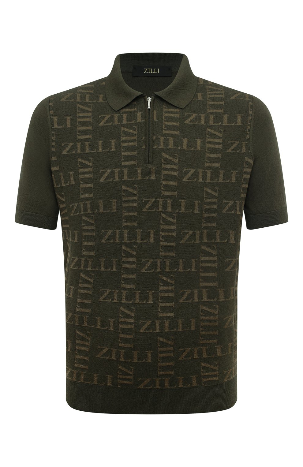 Поло из хлопка и шелка ZILLI, арт. KZP002M0147VZCP00, фото 1