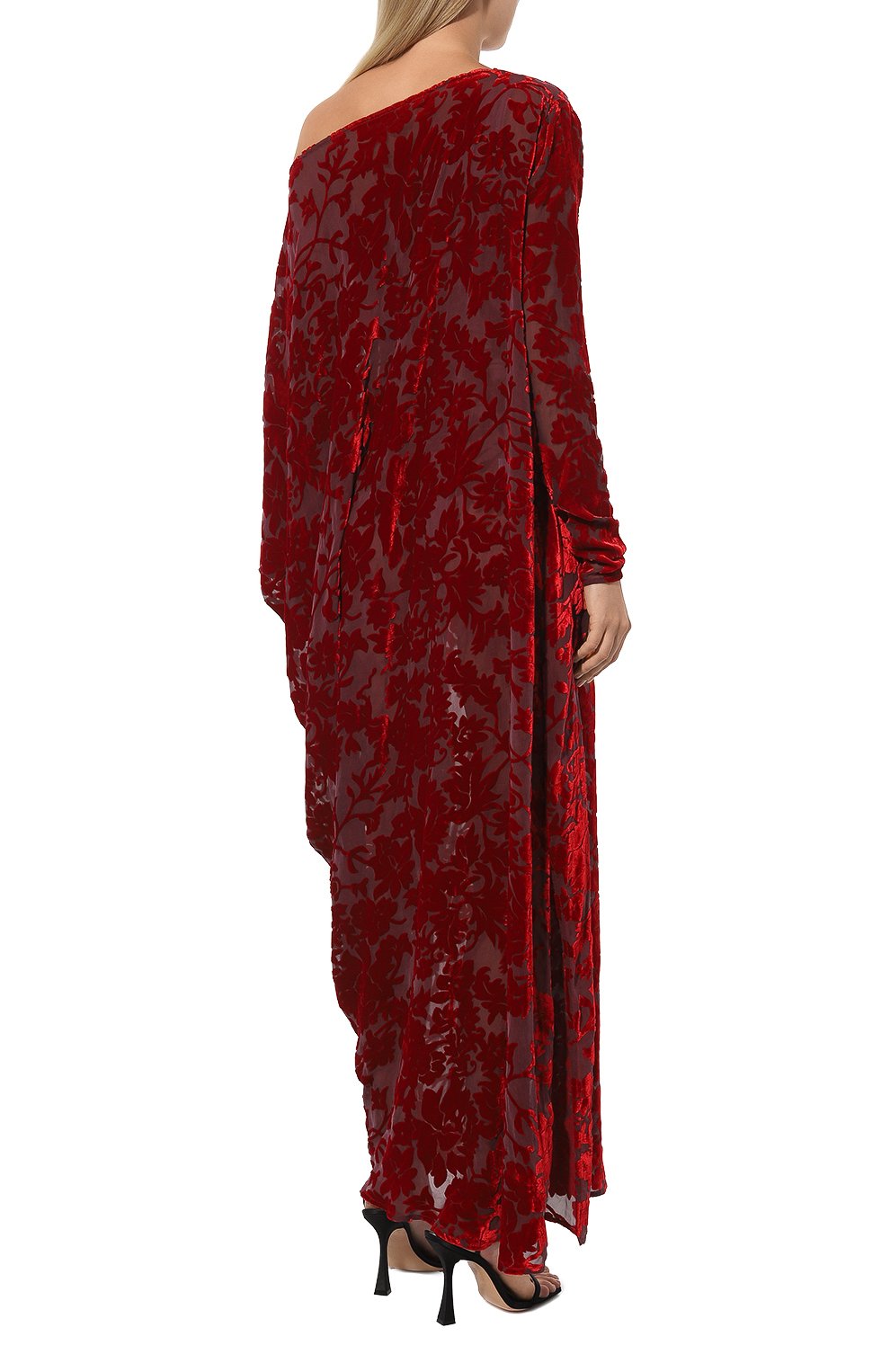 Бархатное платье WHO_AM, арт. FD4-NY22-RED, фото 4