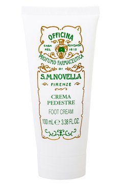 Крем для ног (100ml) SANTA MARIA NOVELLA бесцветного цвета, арт. SMN7011402 | Фото 1 (Unisex: Unisex; Региональные ограничения белый список (Axapta Mercury): Не проставлено; Нос: Не проставлено; Тип продукта: Кремы; Назначение: Для ног)