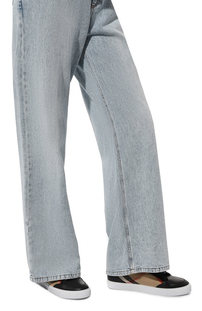 Комбинированные кеды new salmond BURBERRY, арт. 8057508, фото 3