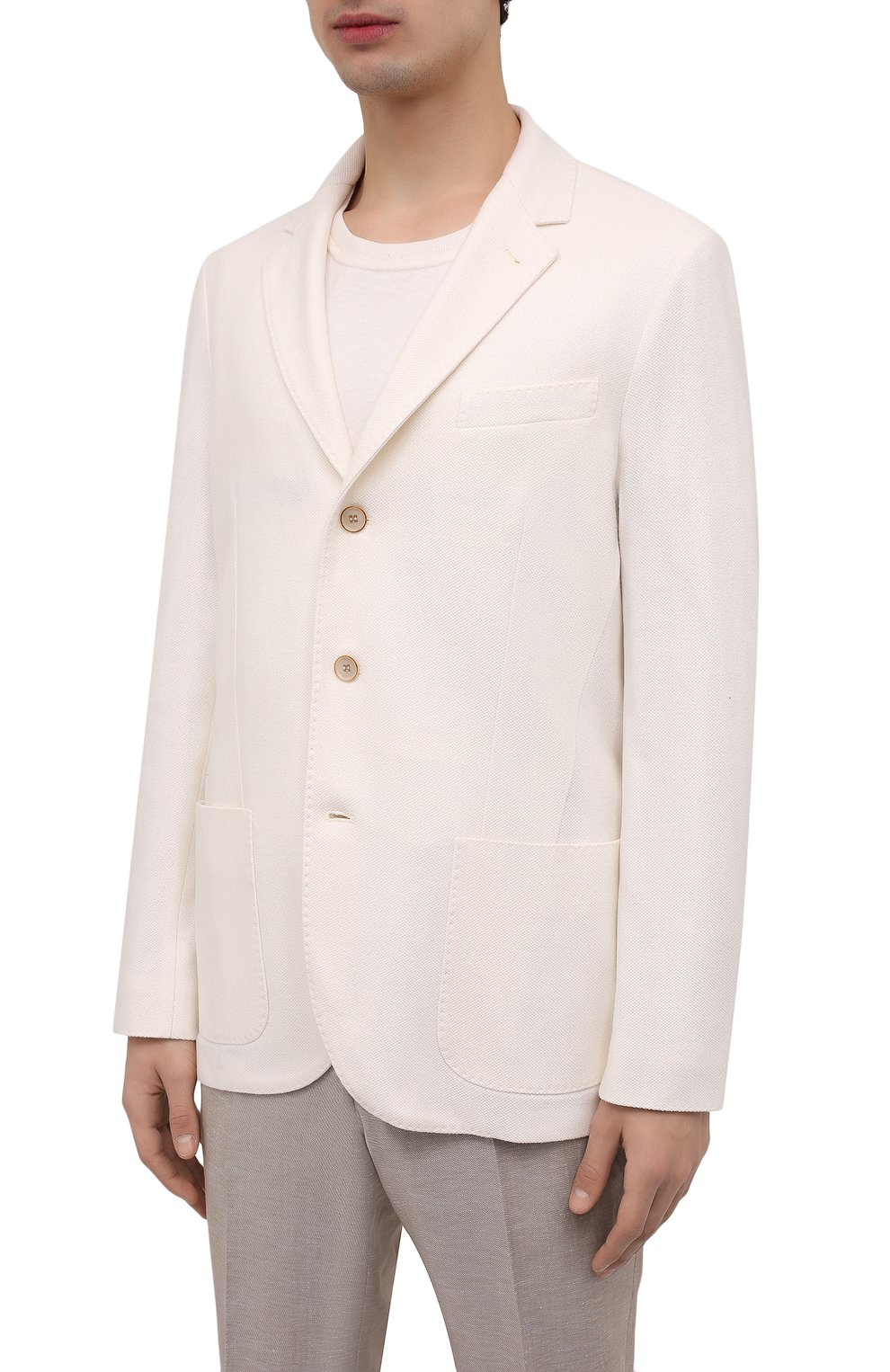 Пиджак из шелка и кашемира LORO PIANA, арт. FAI2572, фото 3