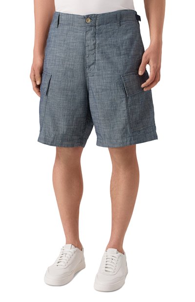 Хлопковые шорты C.P. COMPANY, арт. 18CMBE149A110065W, фото 3