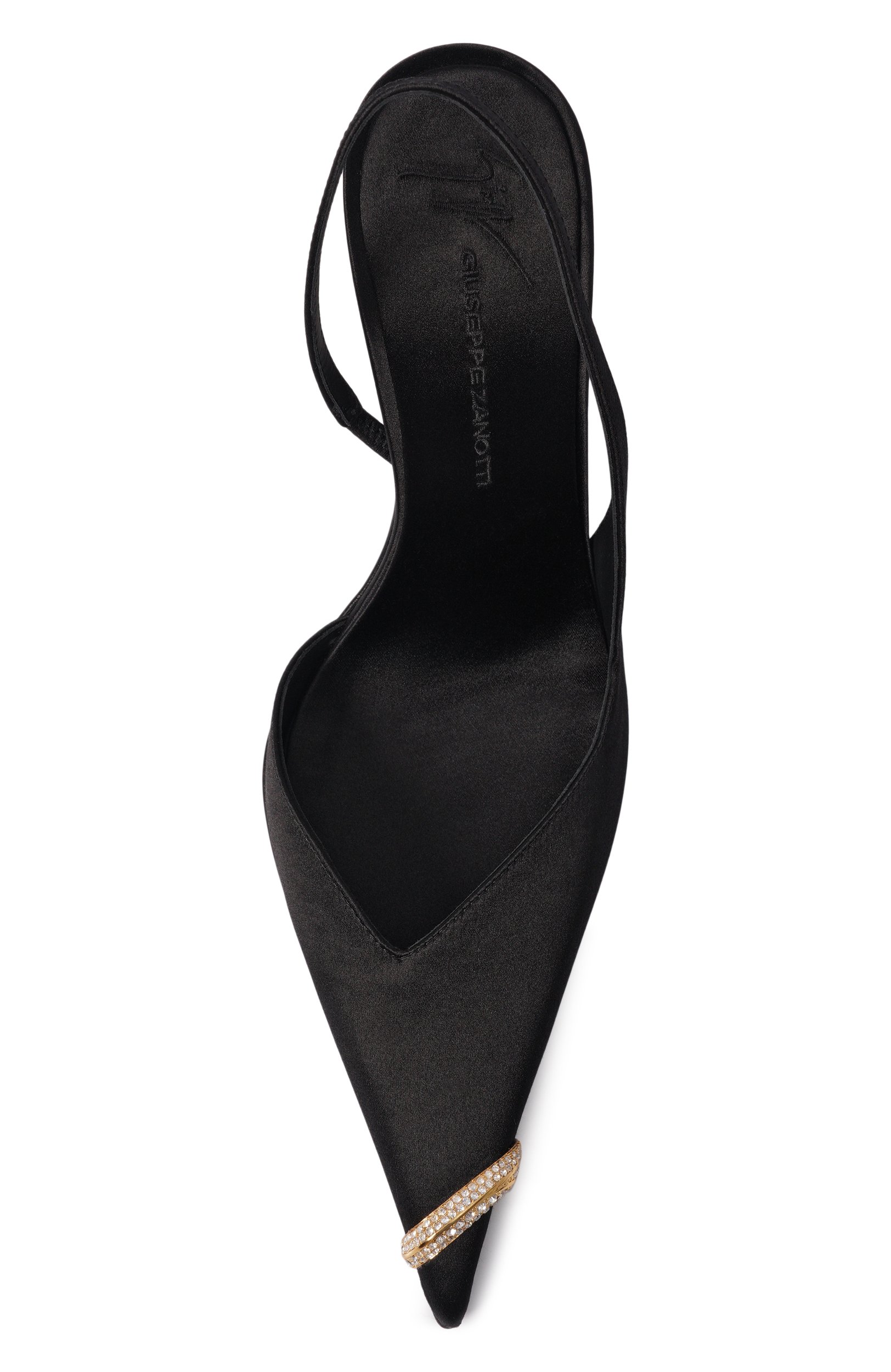 Атласные туфли salamander 90 GIUSEPPE ZANOTTI DESIGN, арт. I650007, фото 6