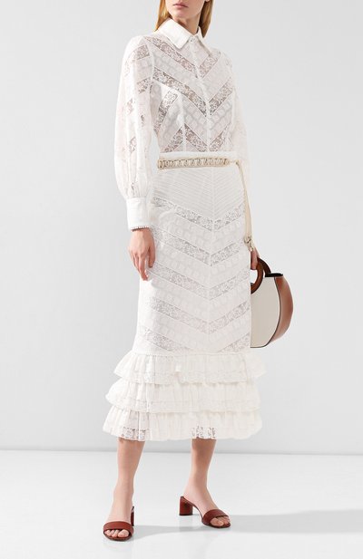 Кружевная блузка ZIMMERMANN, арт. 6572TVEN, фото 2