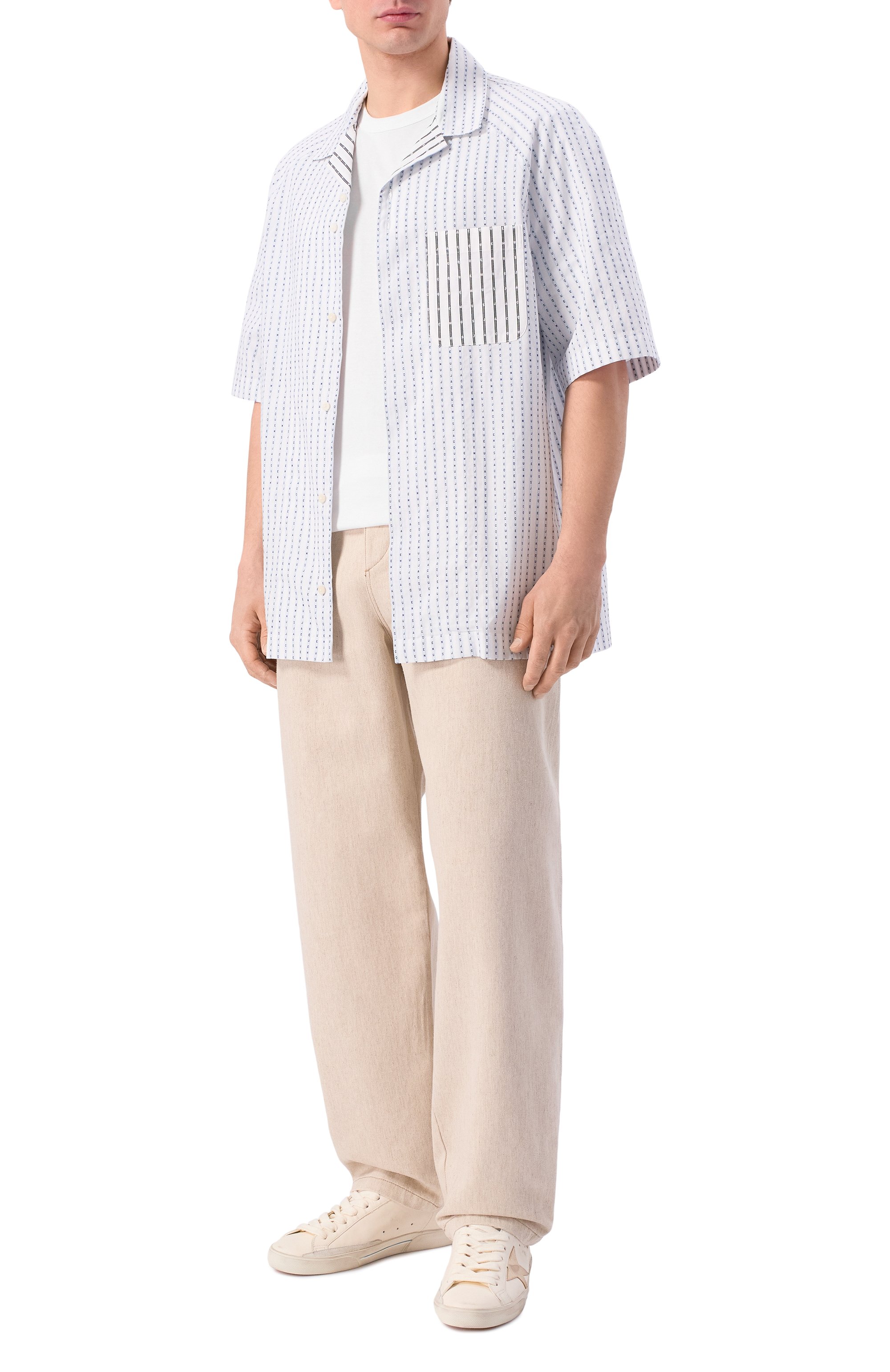 Хлопковая рубашка JACQUEMUS, арт. 26ESHM00573/AW00778, фото 2