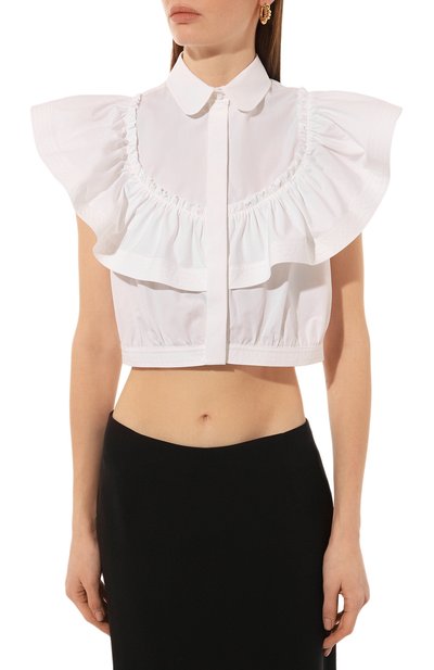 Хлопковая блузка DICE KAYEK, арт. SS23C615, фото 3