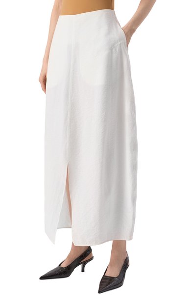 Шелковая юбка TOTEME, арт. 252-WRB0275-FB0368, фото 3