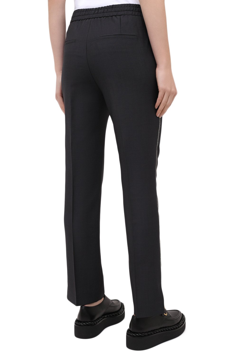 Брюки из шерсти и кашемира ZADIG AND VOLTAIRE, арт. WJCS0103F, фото 4