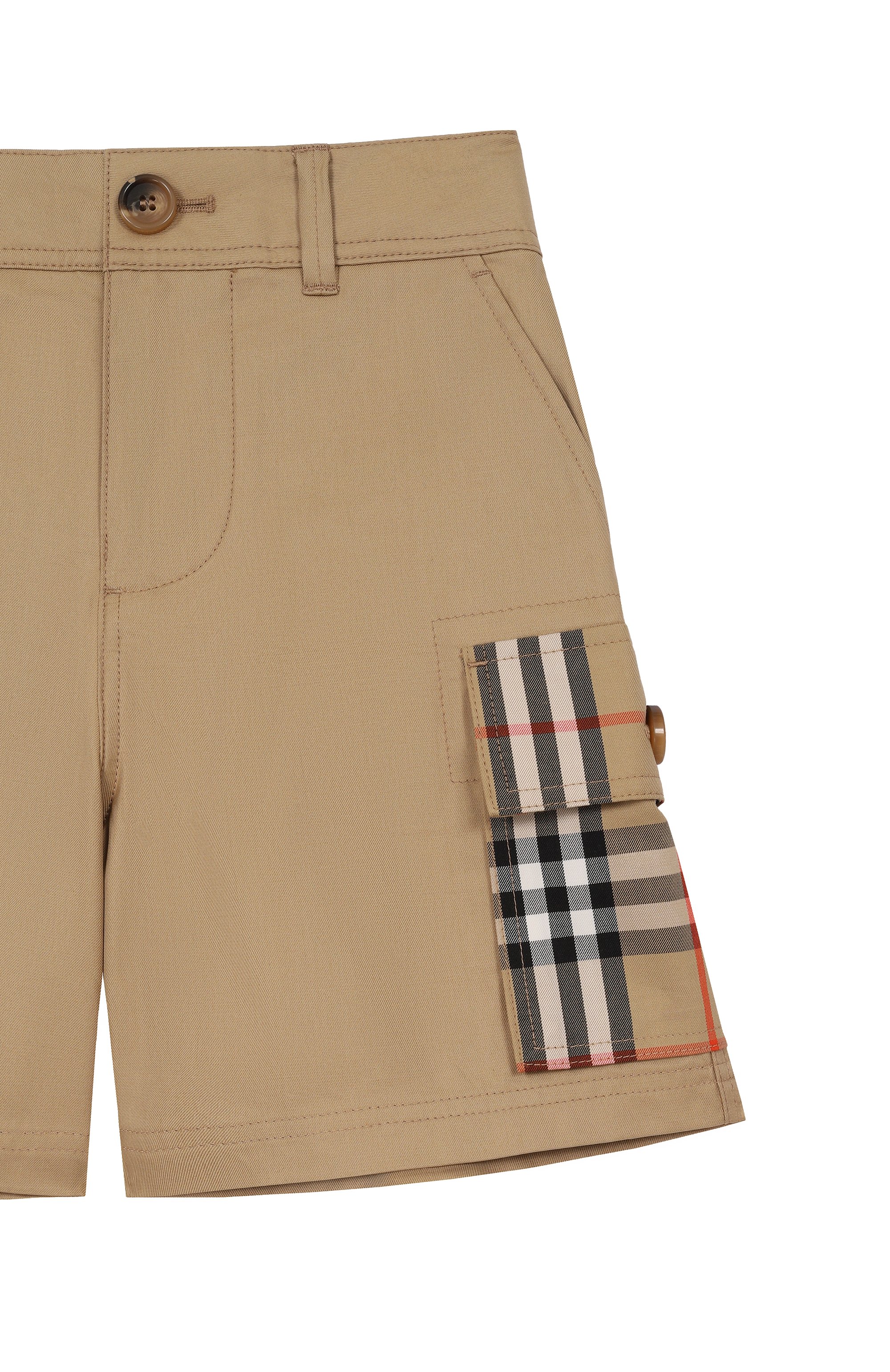 Хлопковые шорты-карго BURBERRY, арт. 8117176, фото 3