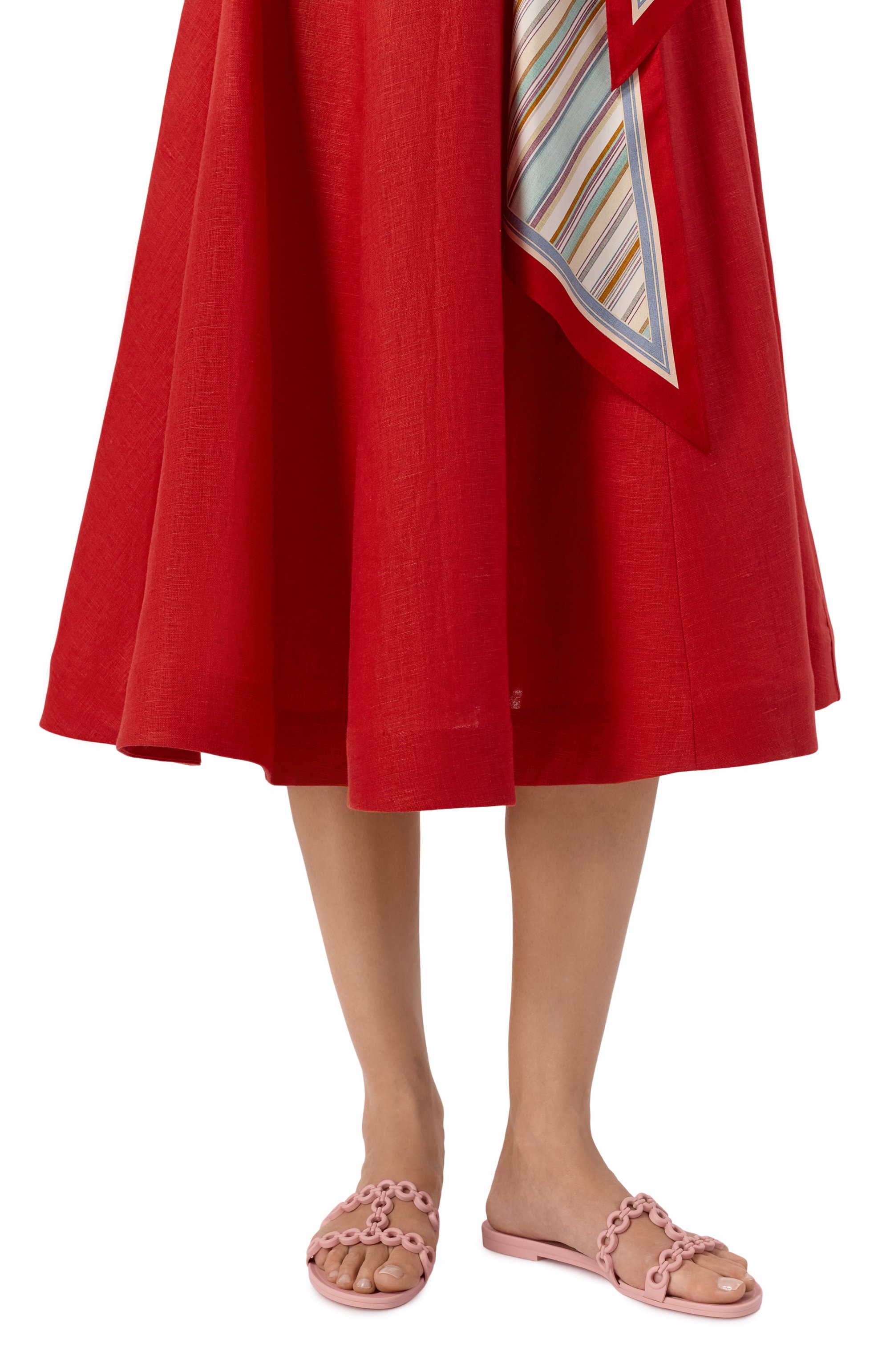 Шлепанцы infinity chain AQUAZZURA, арт. ICJFLAS0-JLY-MDP, фото 2