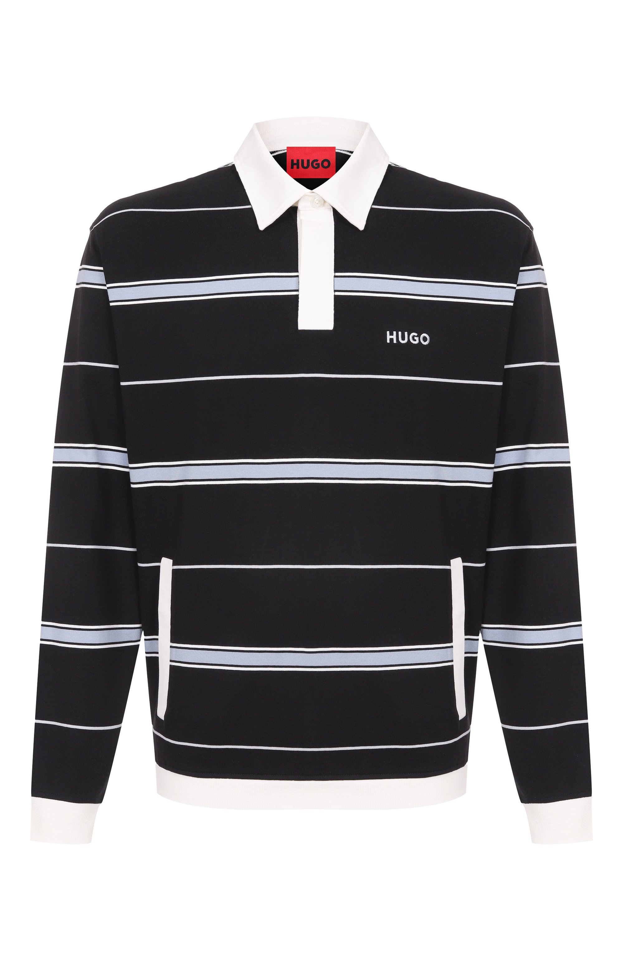 Хлопковое поло HUGO, арт. 50534676, фото 1