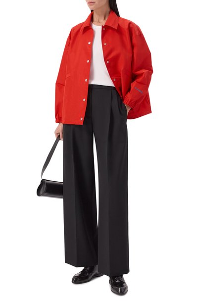 Куртка JIL SANDER красного цвета по цене 212500 руб., арт. J02SW0075/J70221, фото 2 Куртка JIL SANDER, арт. J02SW0075/J70221, фото 2
